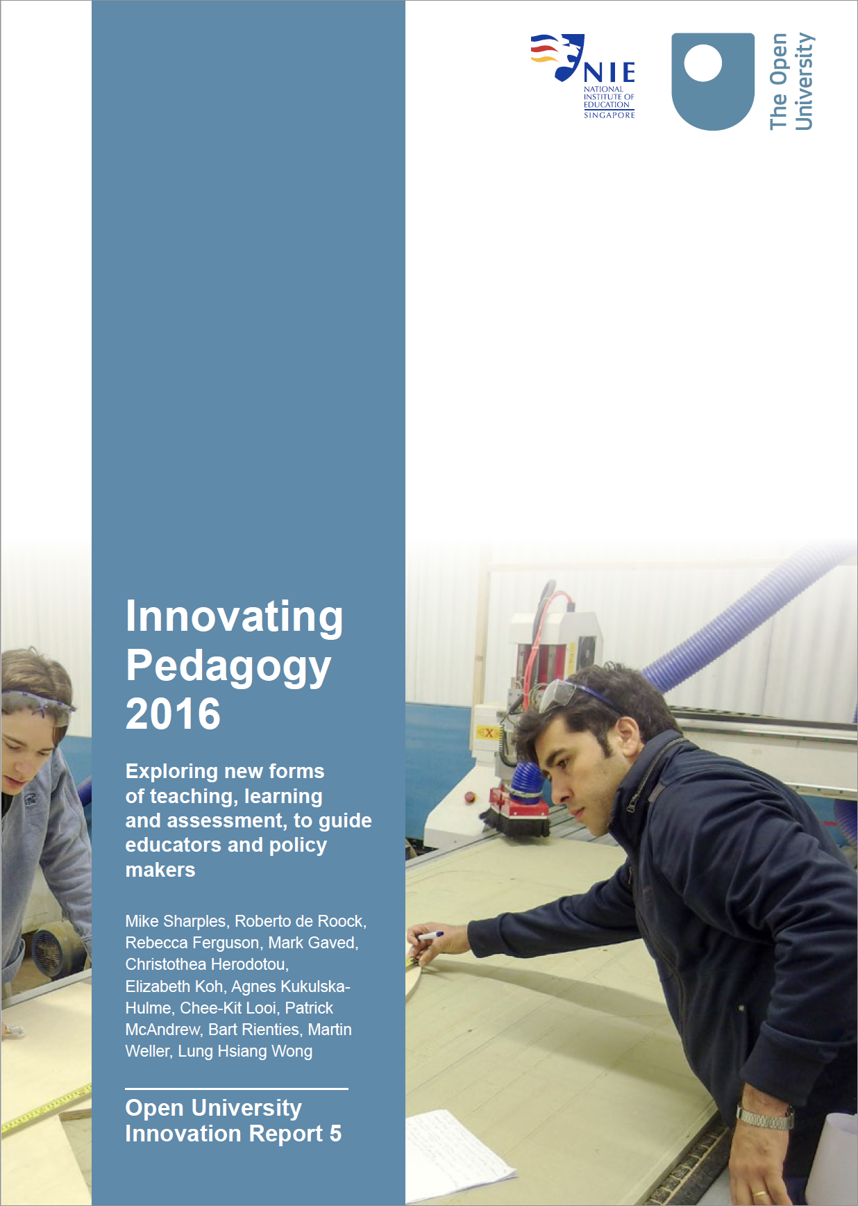 Innovating Pedagogy 2016 Open University, UK