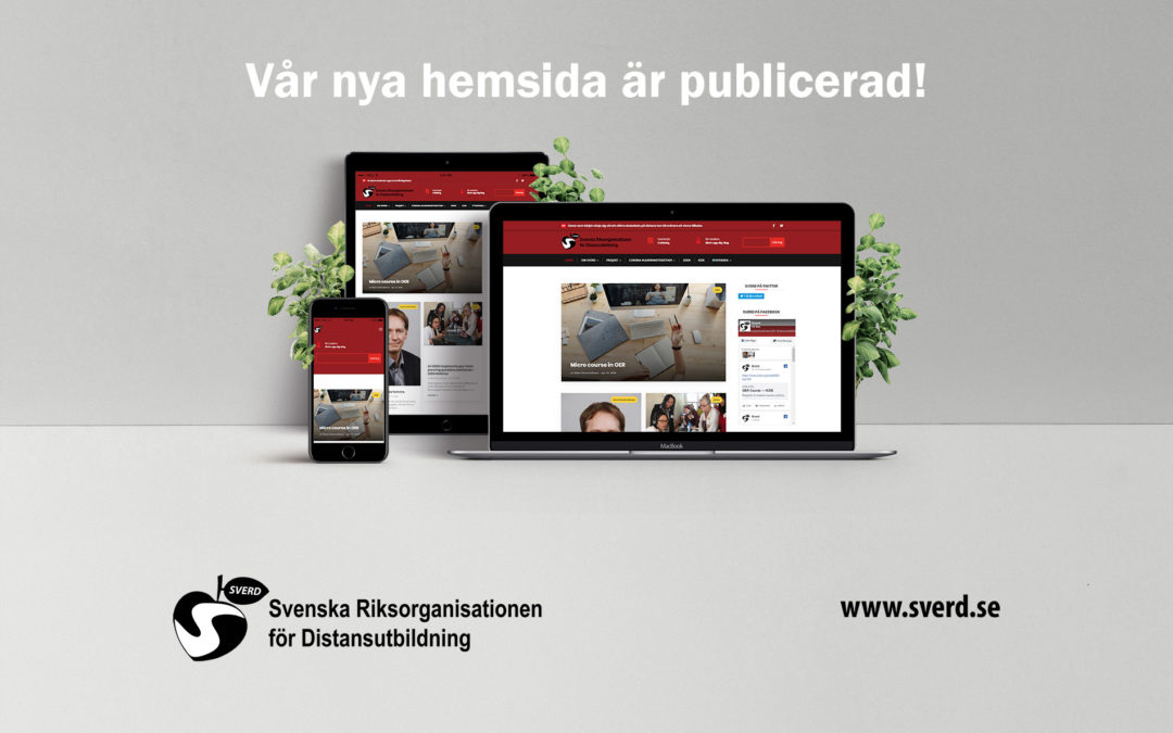 Välkomna till SVERDs nya hemsida