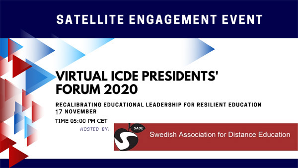 ICDE Satellite Engagement Event with SADE