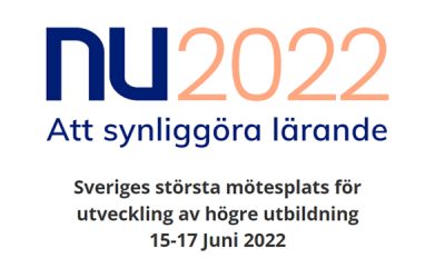 NU2022 – SUHF Nätverk och Utvecklings konferens 15-17 Juni 2022