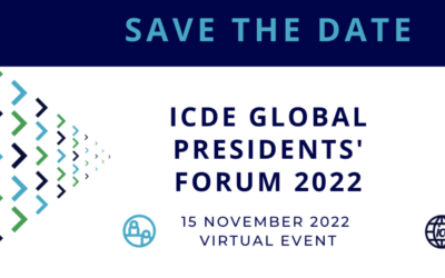 ICDE Global Presidents’ Forum 2022 15 november 2022