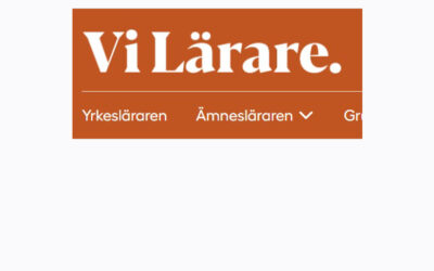 Mer än någonsin känner jag hjärtat slå för skolan