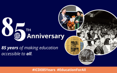 ICDE 85 Years Anniversary 22 August 2023
