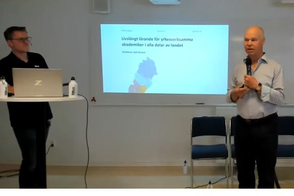 Landets kompetensbrist -lokala lärcentrum en del av lösningen Livesändning Almedalen 27/6