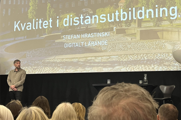Kvalitet i distansutbildningen föredrag på VIS konferensen i Stockholm 19/5
